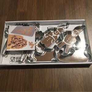 Ikea set of Holiday Cookie Cutters